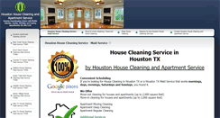 Desktop Screenshot of houston-clean.com